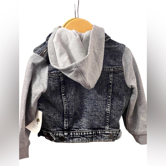 Tucker + Tate denim & knit hooded jacket NWT - Picture 6 of 6